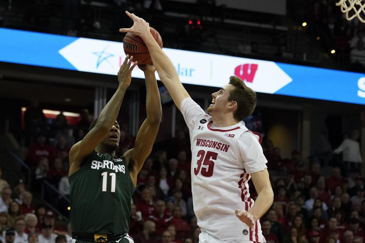 Wisconsin Edges No 14 Michigan State 64 63 Lacrossetribune Com