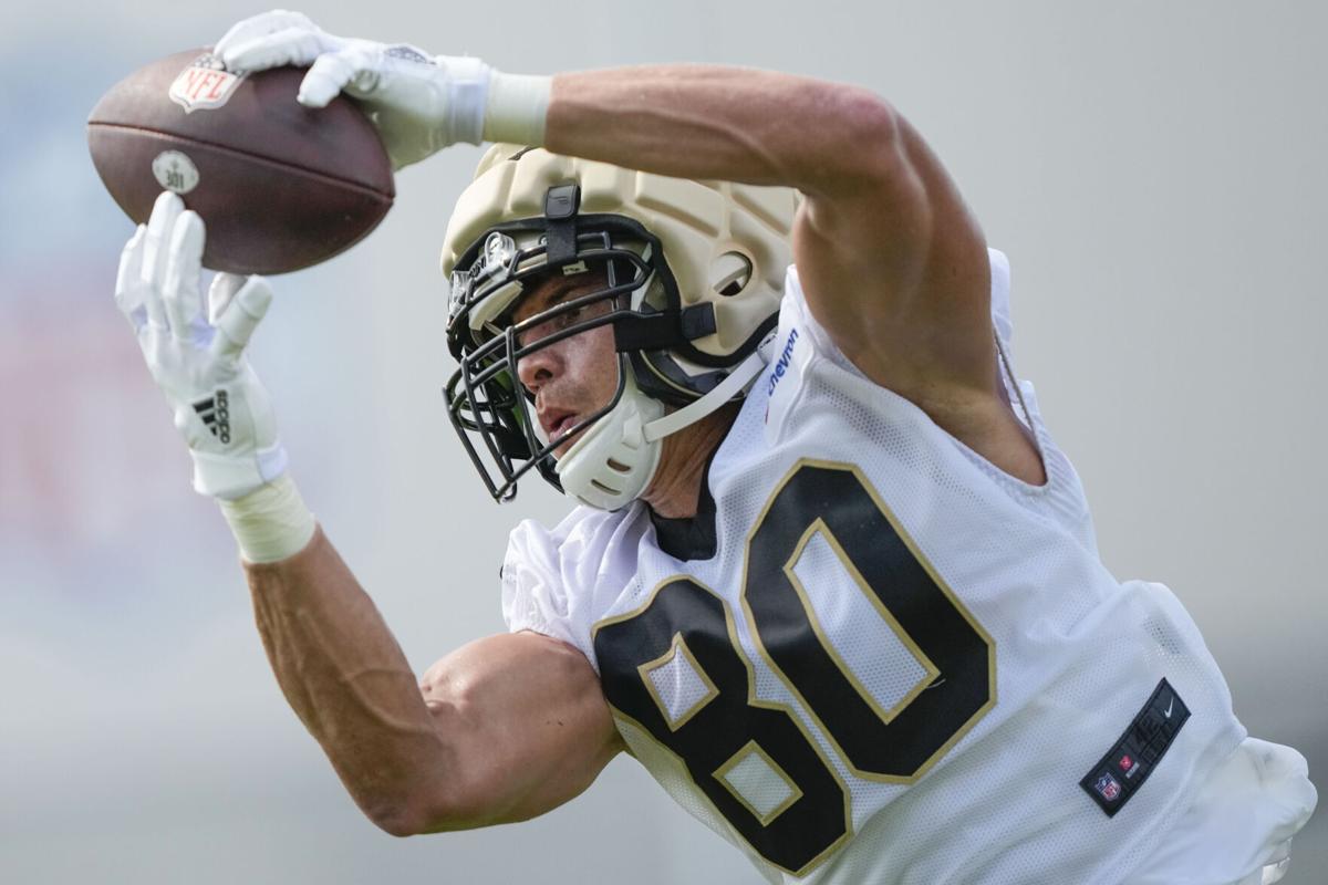 New Orleans Saints Game-Used Football vs. Tennessee Titans on November 14, 2021