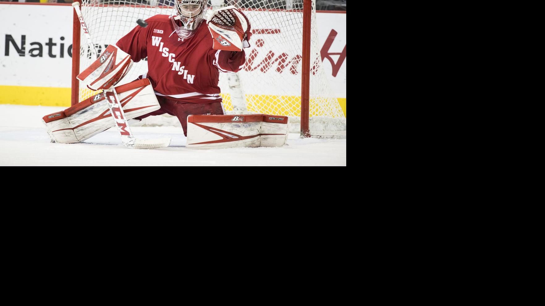 Badgers men's hockey Wisconsin goaltenders climb stats rankings as