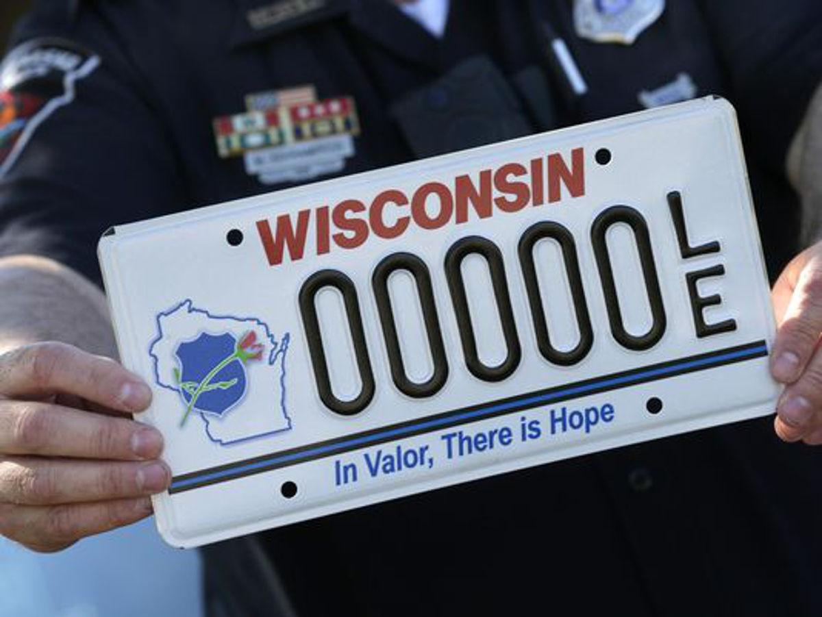Law enforcement memorial license plate available Local News