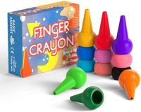 For young kids: Finger crayons