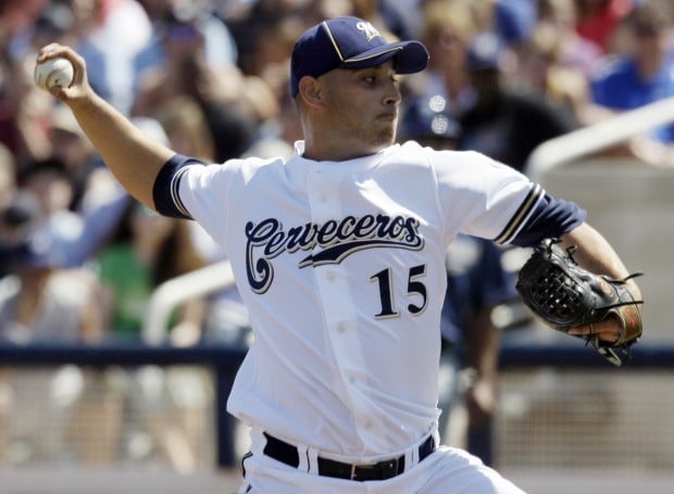 Jonathan Lucroy & Zack Greinke, Milwaukee Brewers  Milwaukee brewers  baseball, Brewers baseball, Milwaukee brewers