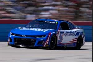 Larson eyes Indy-NASCAR double as busy May begins in Kansas