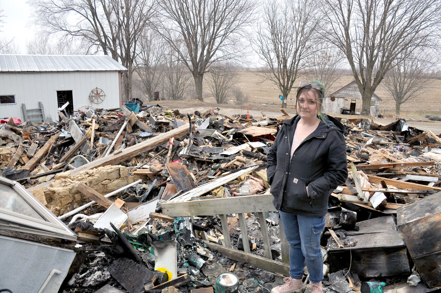 Fire destroys Wisconsin woman s home and memories