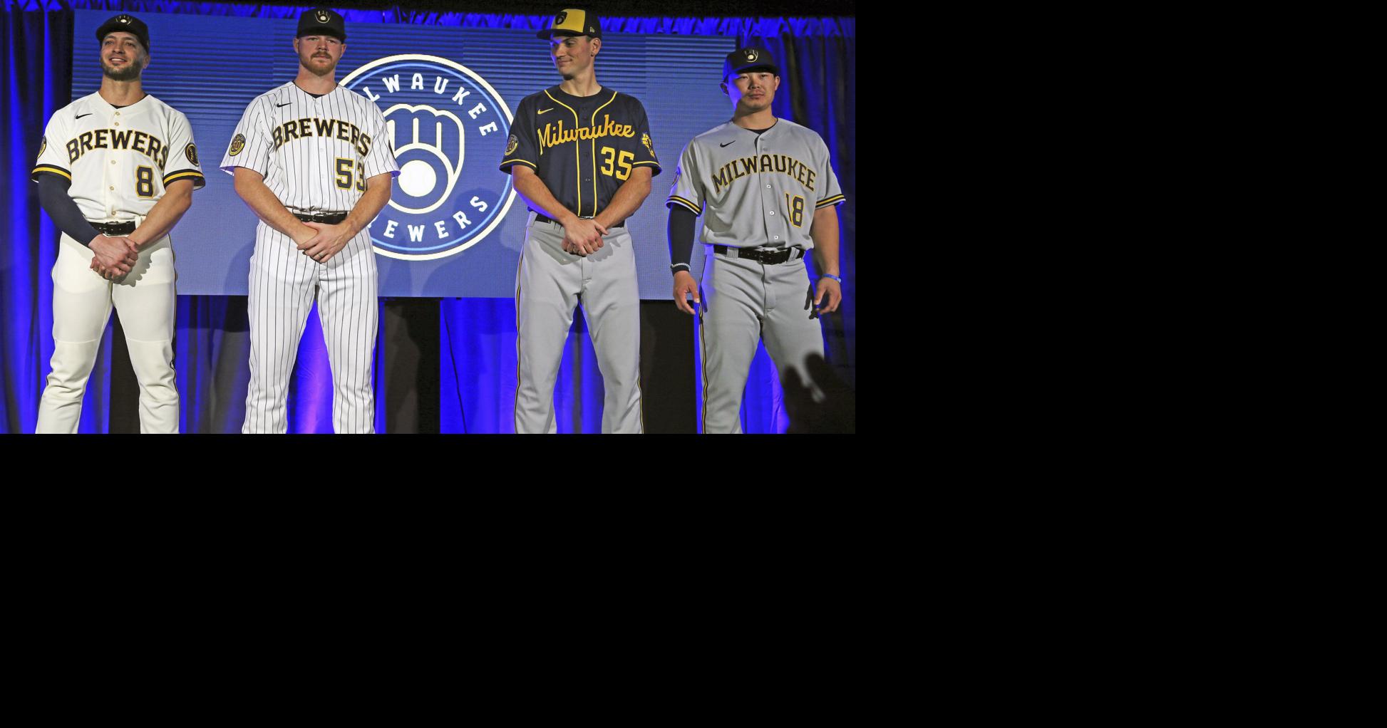 Brewers unveil their City Connect jerseys