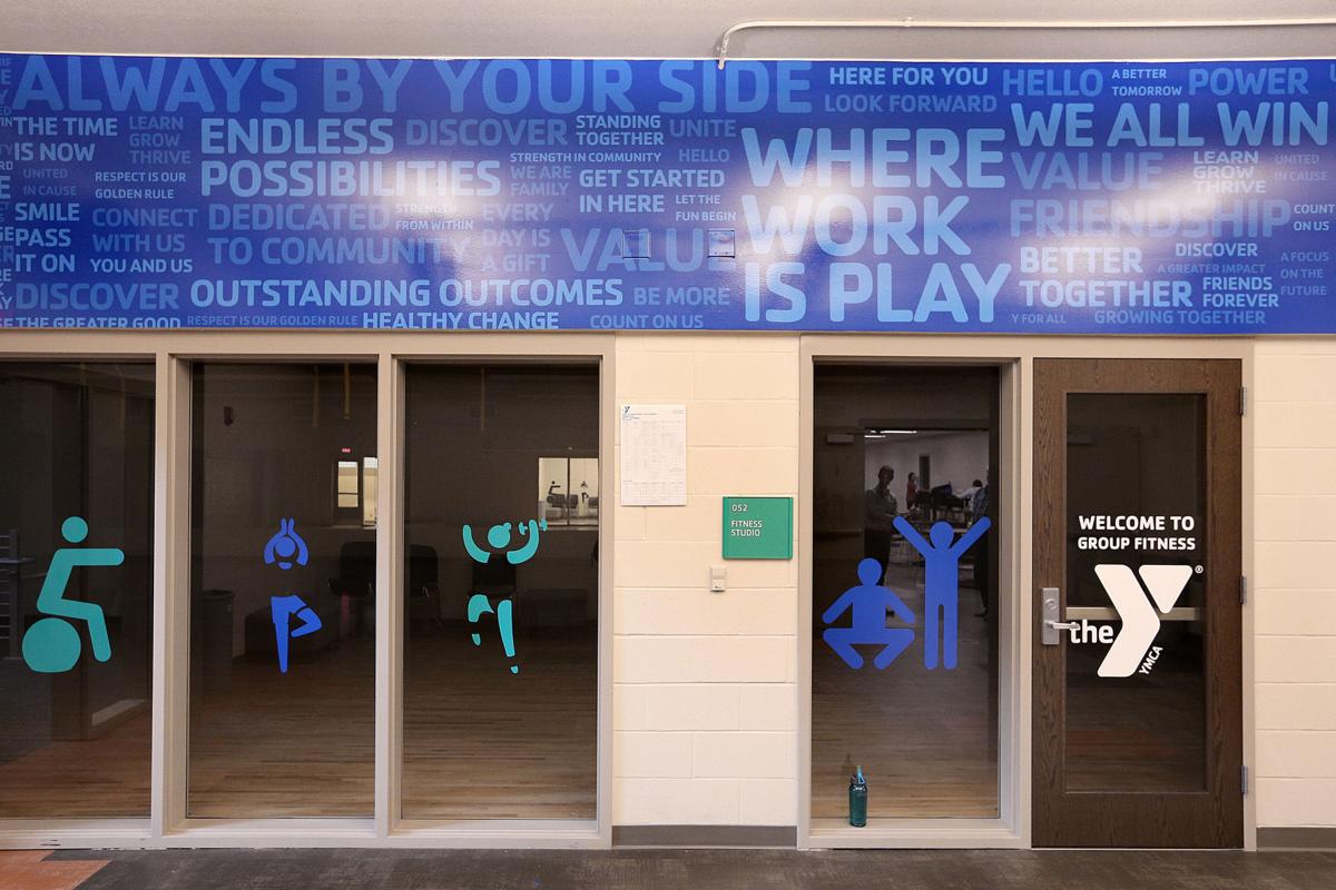 YMCA fitness studio
