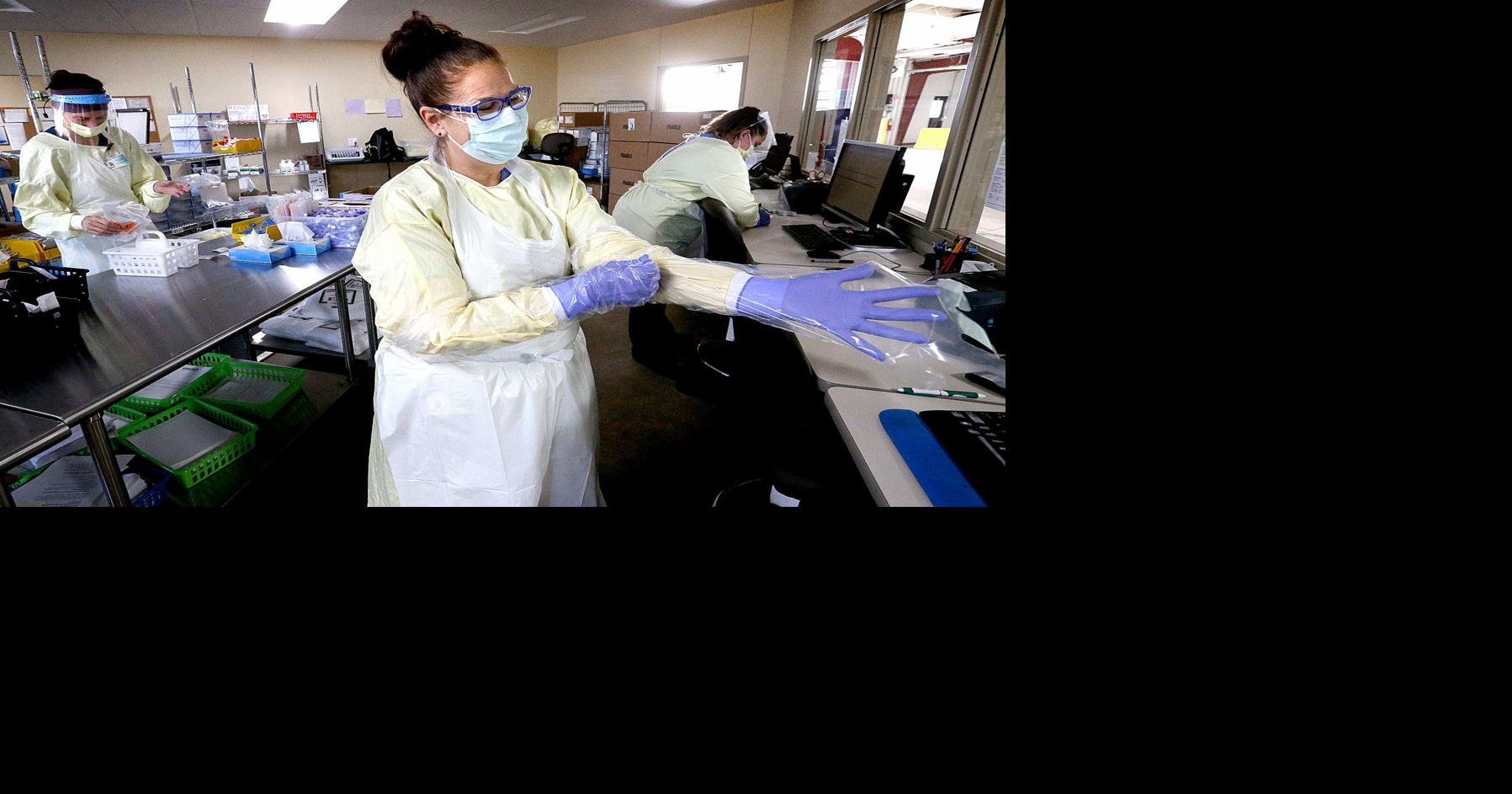 Gundersen drive through testing lab marks one year and over 53,000