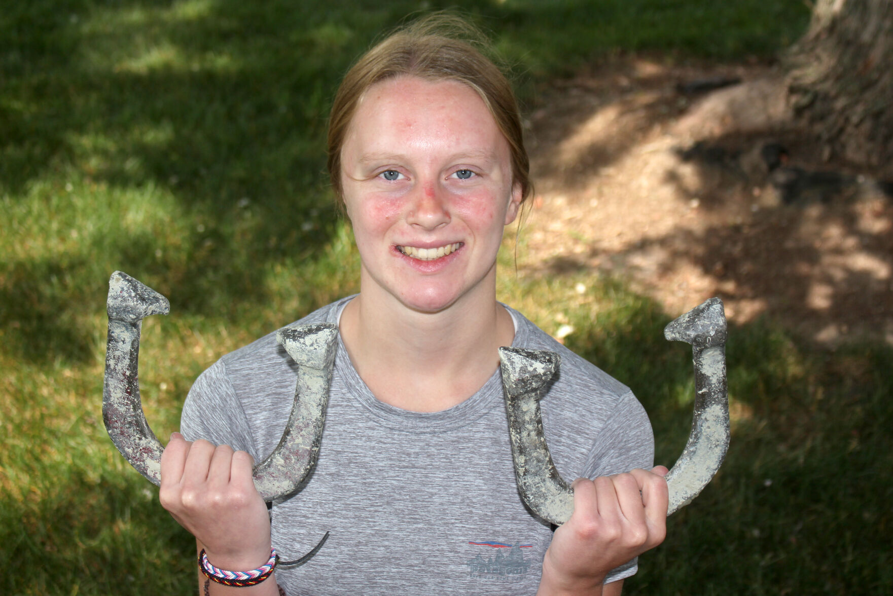 Local Horseshoes How 16-year old Sarah Chaffee has already become a womens world adult horseshoe champ and is aiming to repeat photo