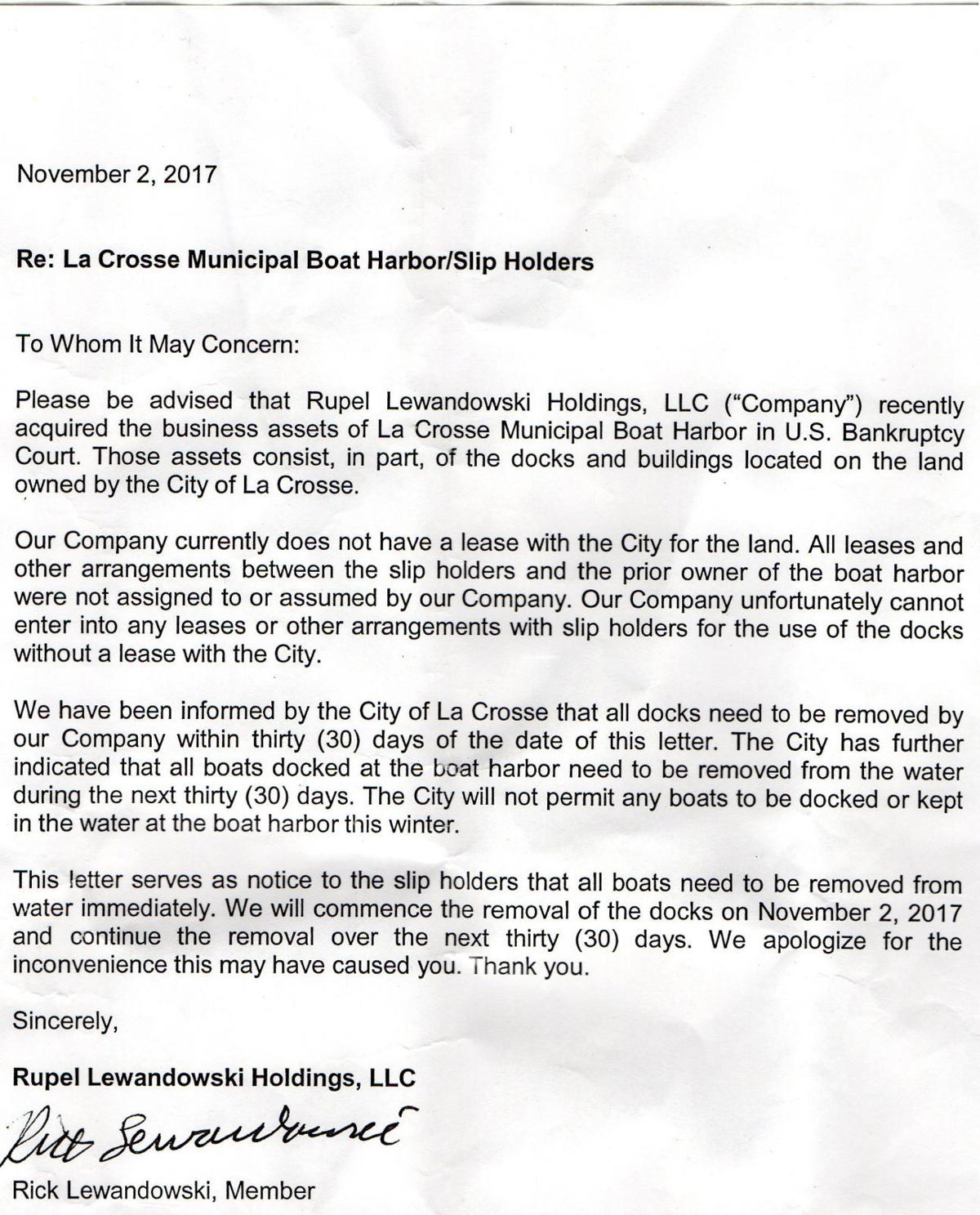 La Crosse Boat Harbor Residents Scramble After Order To Vacate Local News Lacrossetribune Com