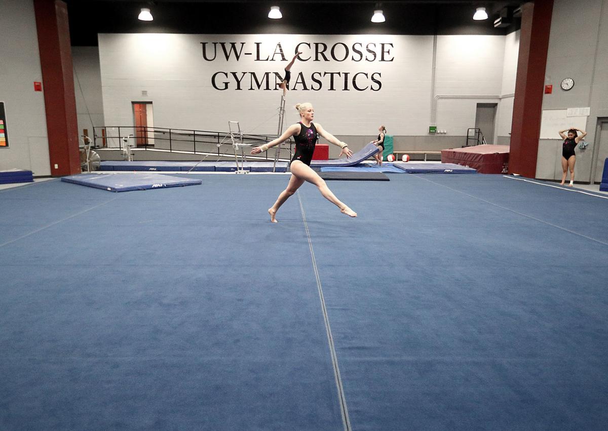 UWLa Crosse gymnastics New facility improving Eagles practices