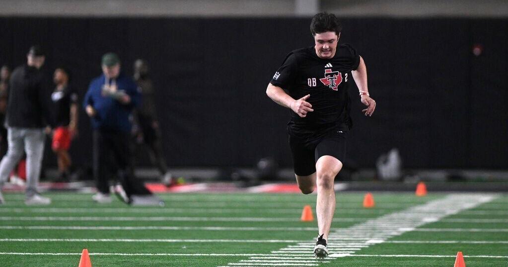 Texas Tech Pro Day Football