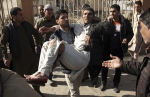 Ambulance packed with explosives kills more than 90 in Afghanistan suicide bombing