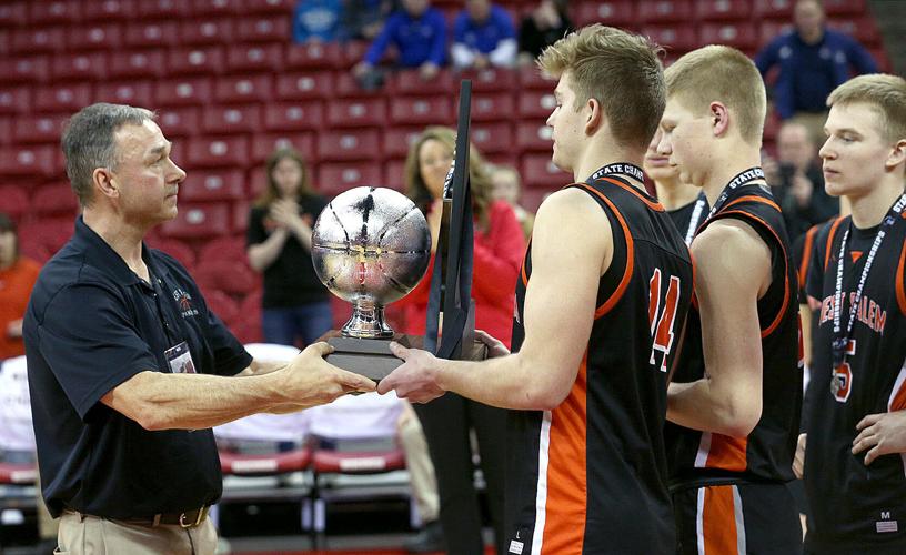 WIAA Boys State Champion Mini Trophy