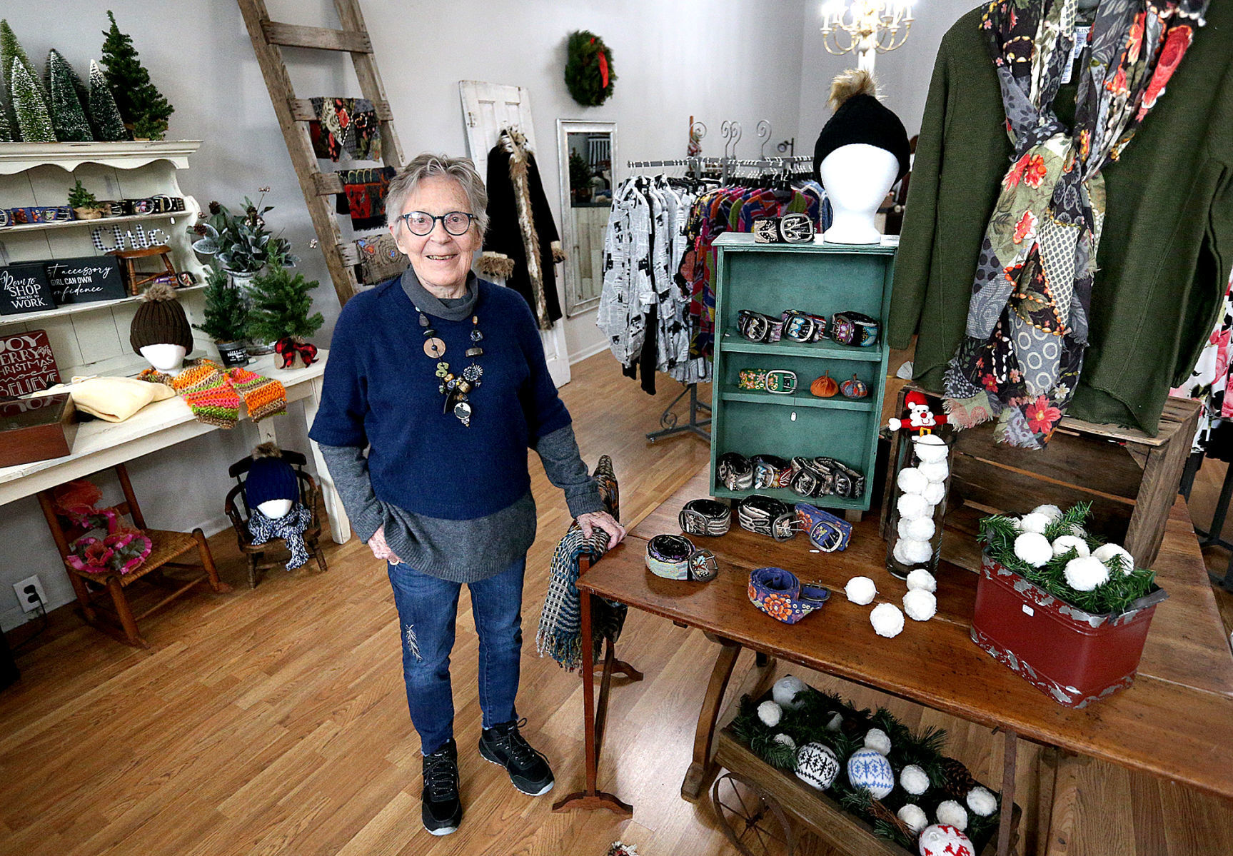 Shop owner returns with new boutique 30 years after saying