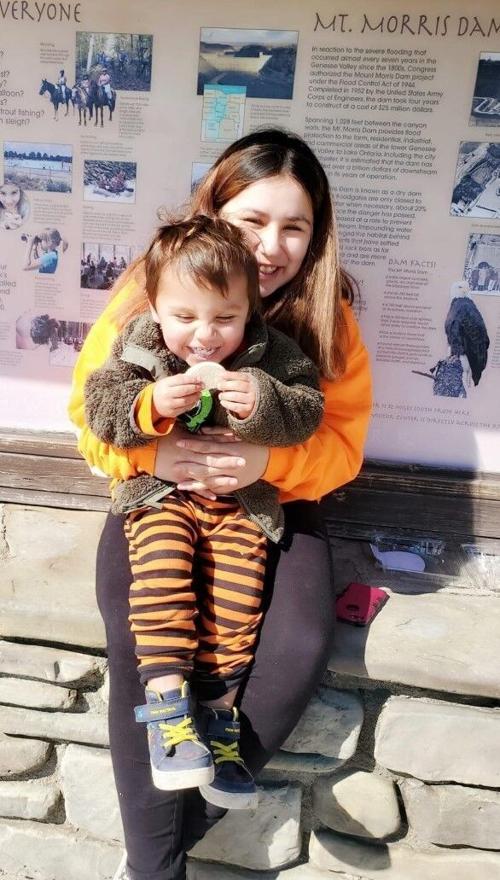 Renee Hill and Ryder Kraft