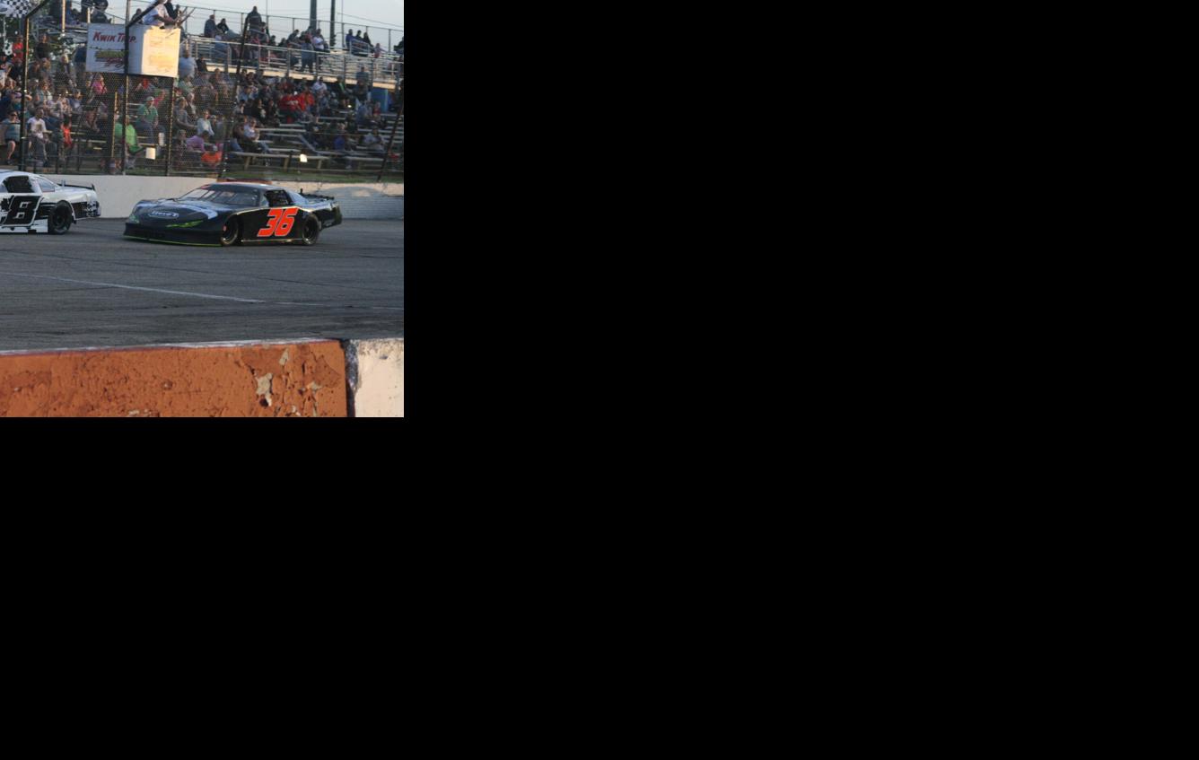 La Crosse Fairgrounds Speedway Bachman wins week removed from wreck