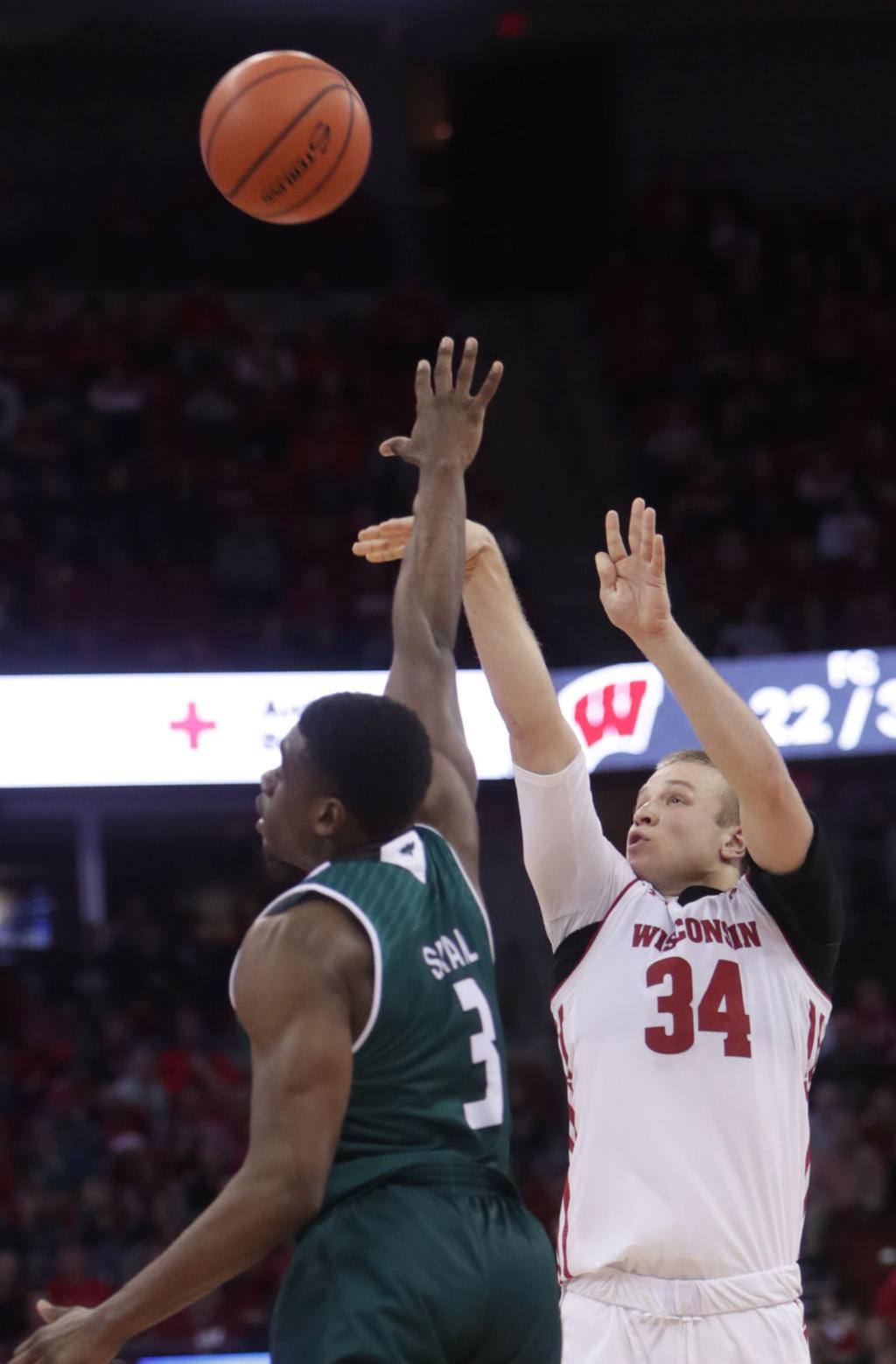 Badgers Basketball Brad Davison Relies On Mental Toughness To