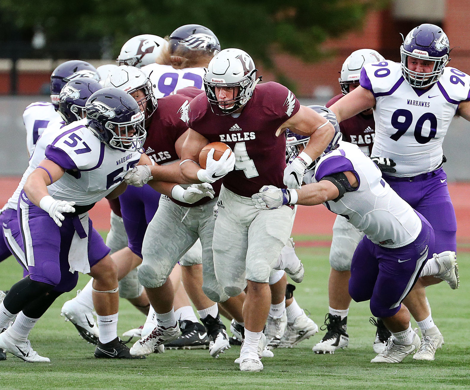 UW La Crosse Football Warhawks Control Second Half Down Eagles UW La Crosse Football Warhawks Control Second Half Down Eagles