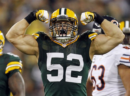 Clay Matthews reacts hilariously, as Packers give first-round pick