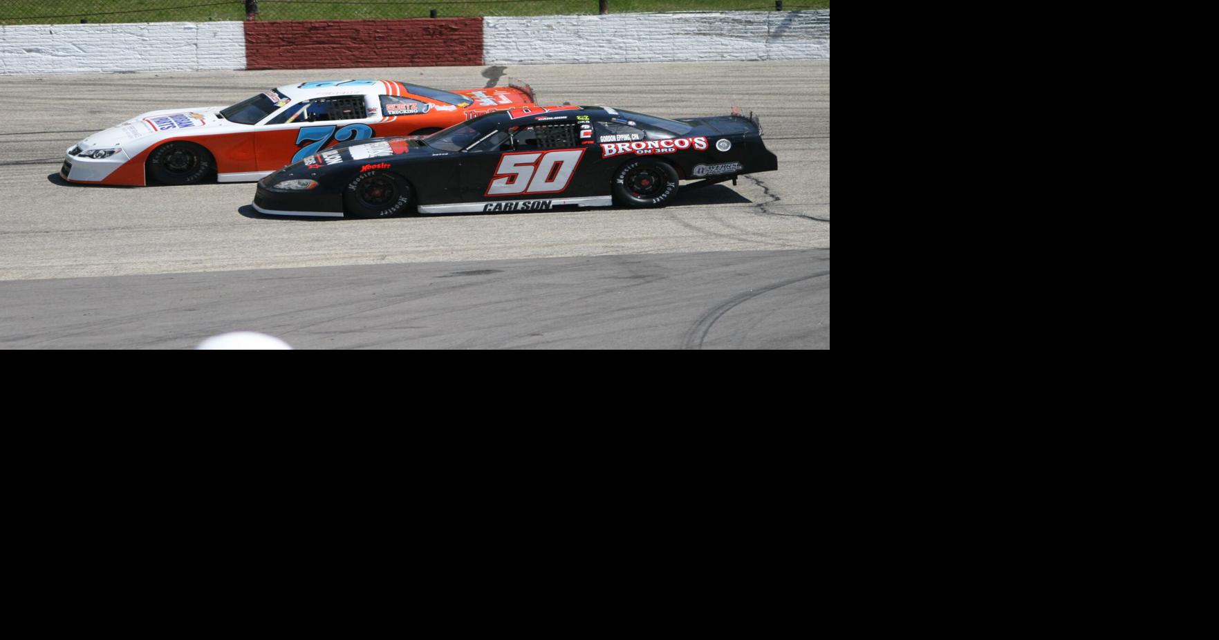 La Crosse Fairground Speedway Mike Carlson takes opening day win for