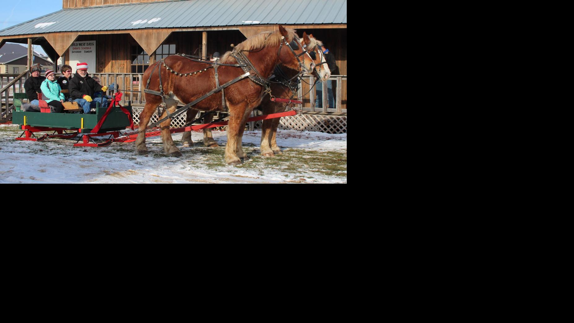 Wild West Days to offer horse-drawn bobsled, wagon rides in Viroqua