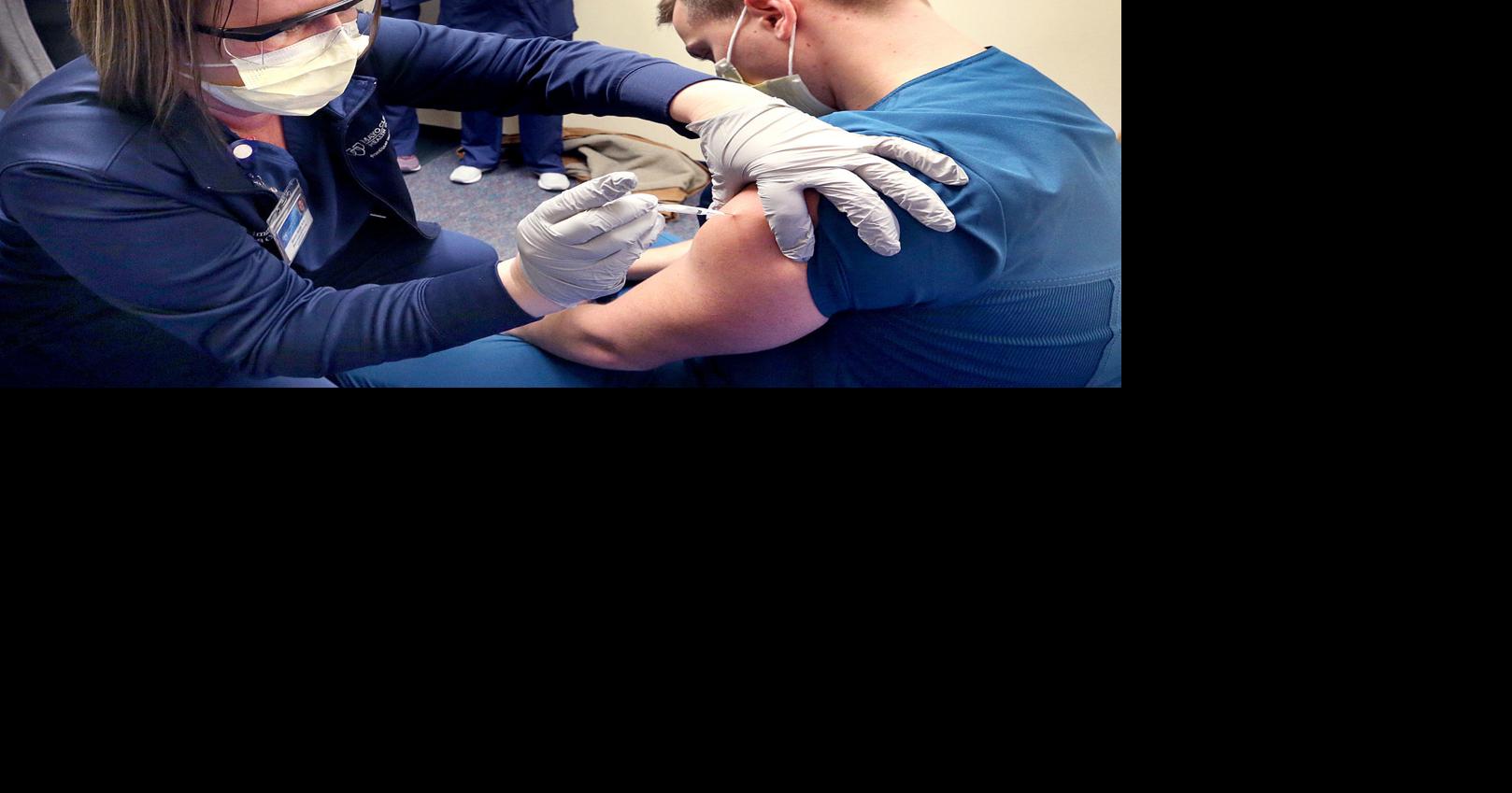 First frontline workers in La Crosse receive the COVID19 vaccine