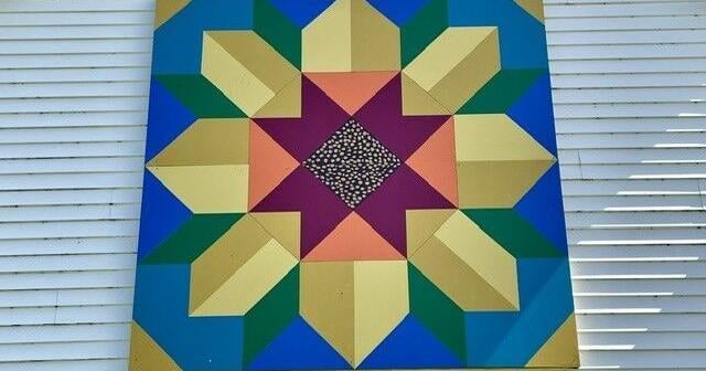 New barn quilt adds color to Vernon County Fairgrounds