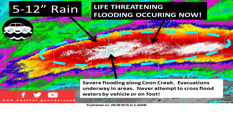 Flash flooding in Coon Valley is creating a crisis situation News