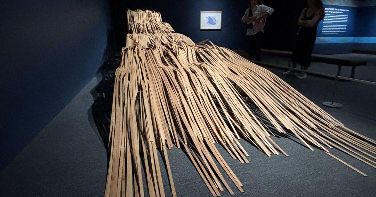 Late Wisconsin Ho-Chunk artist’s work at Smithsonian evokes water, woods of home