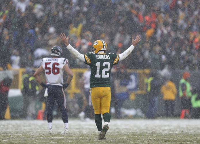 FUN IN THE SNOW: Packers hold off Texans, move back to .500