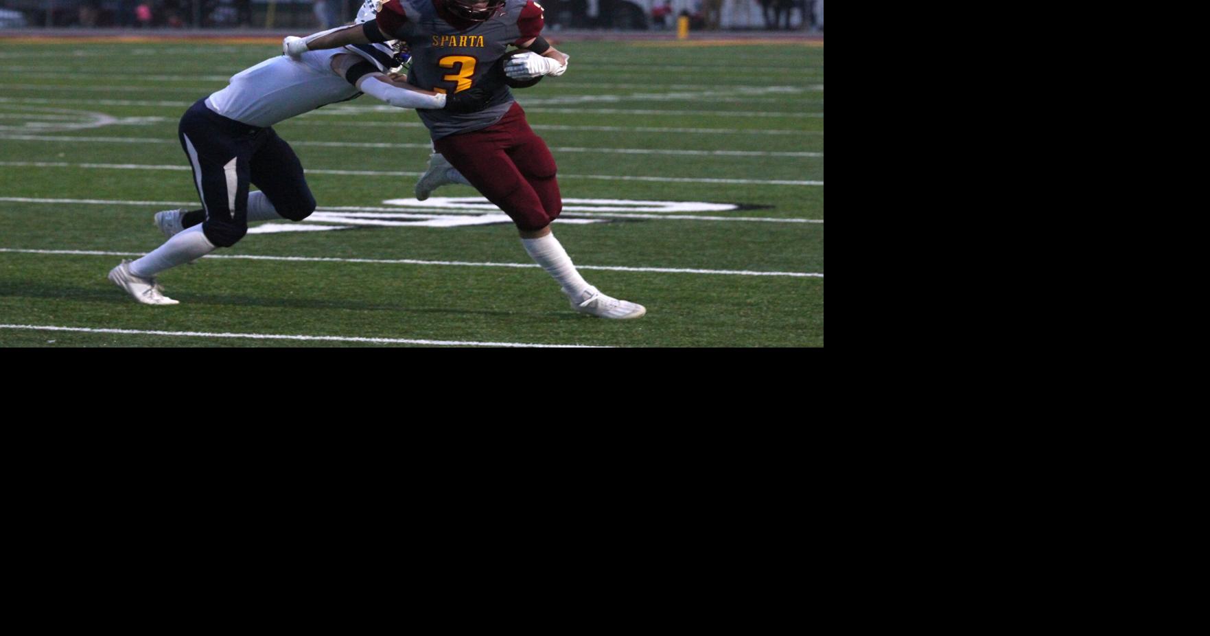 High school football Injuries don't slow Sparta in game