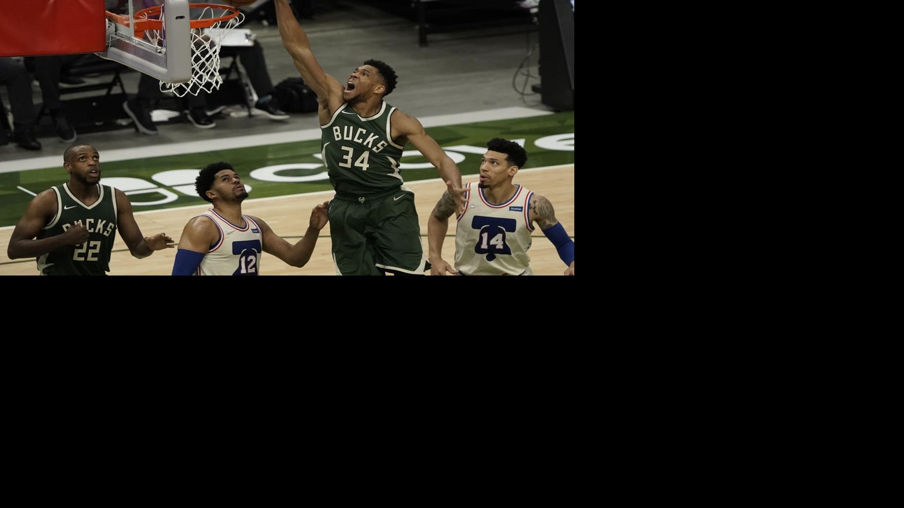 Bucks hand short-handed 76ers most lopsided defeat of season