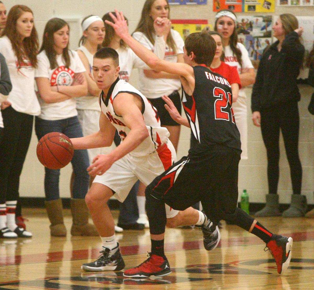 Boys High School Basketball Bangor Drawing On Big Game Experience