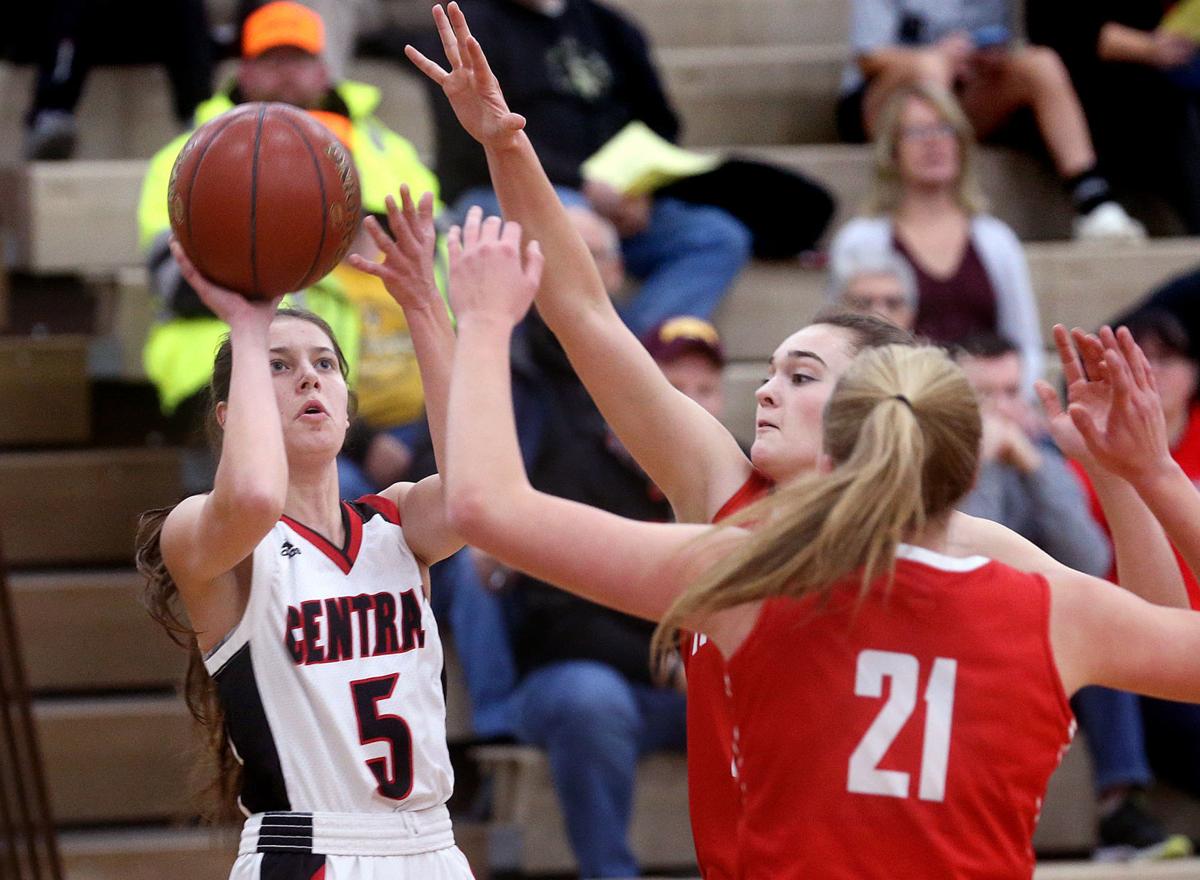 High School Basketball La Crosse Central Freshman Brittney