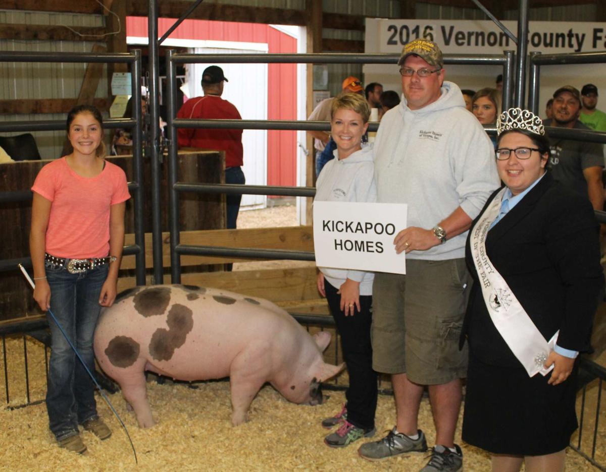 Vernon County Fair Youth Livestock Auction Local