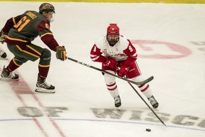 Wisconsin's Linus Weissbach named top men's college hockey player for November | College Sports ...