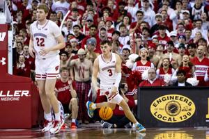 Sophomore steps up when called on by shorthanded Wisconsin men's basketball
