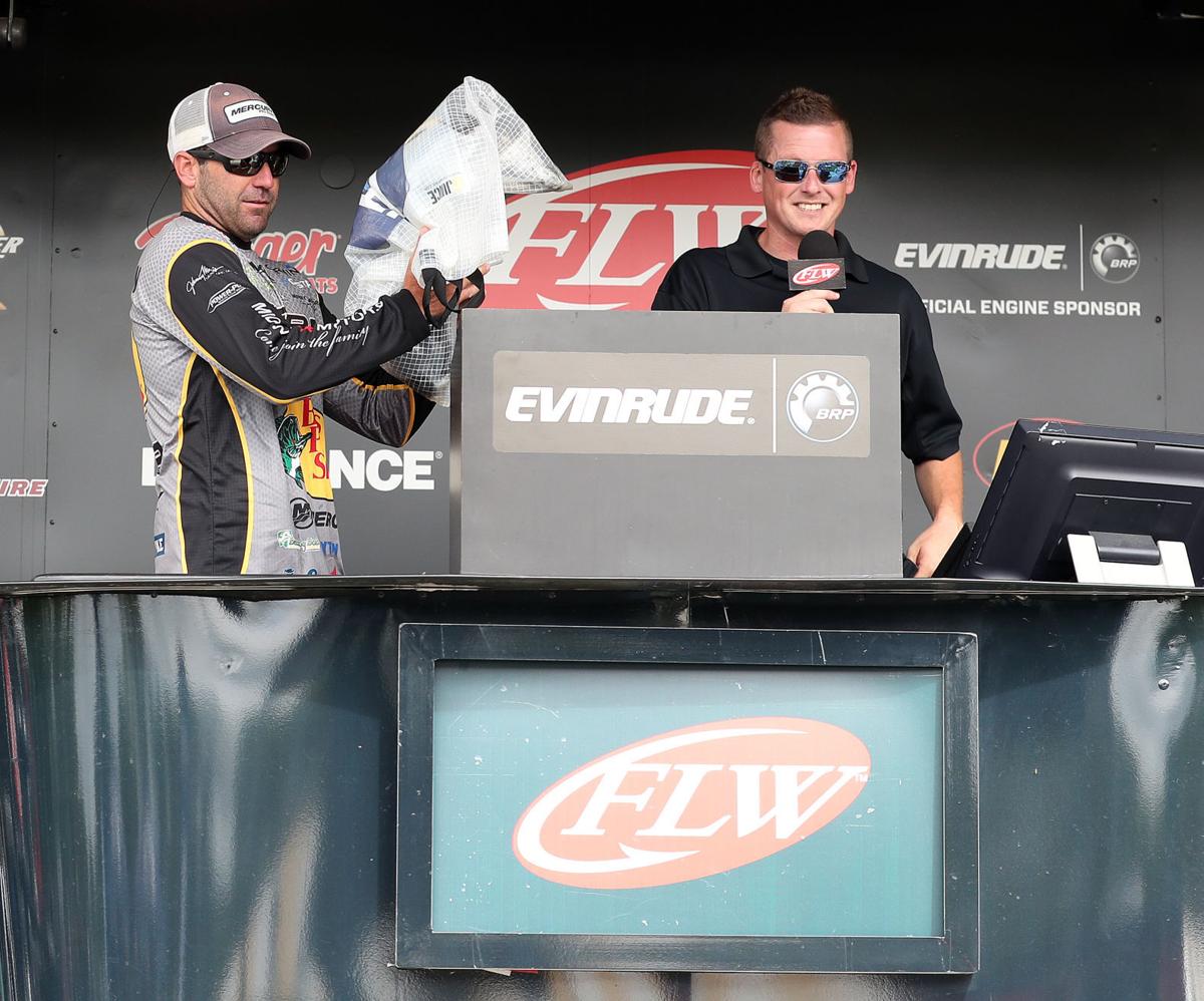 FLW Tour event on the Mississippi River