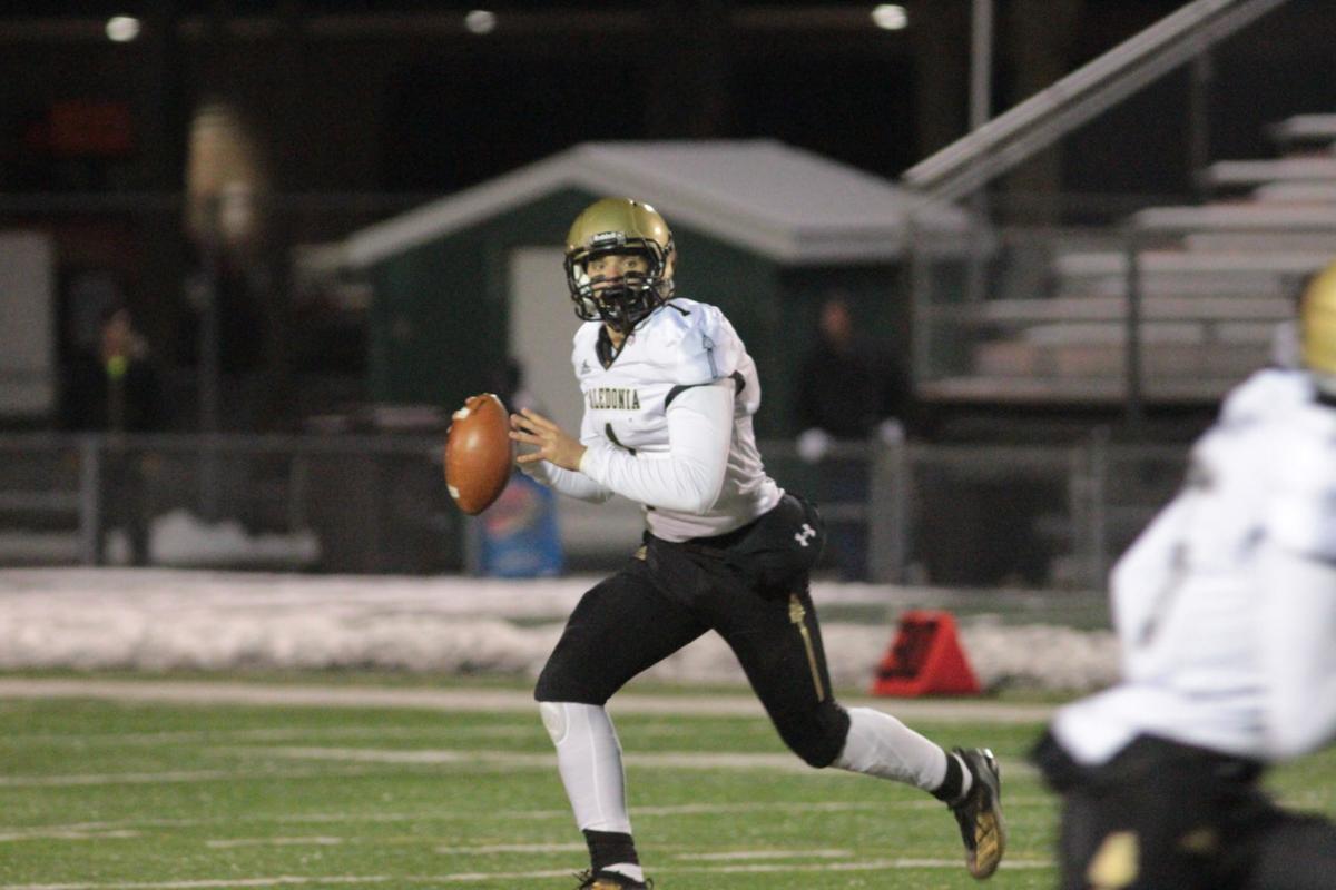 Mshsl Class Aa Football Noah King S Big Day Sends Caledonia To
