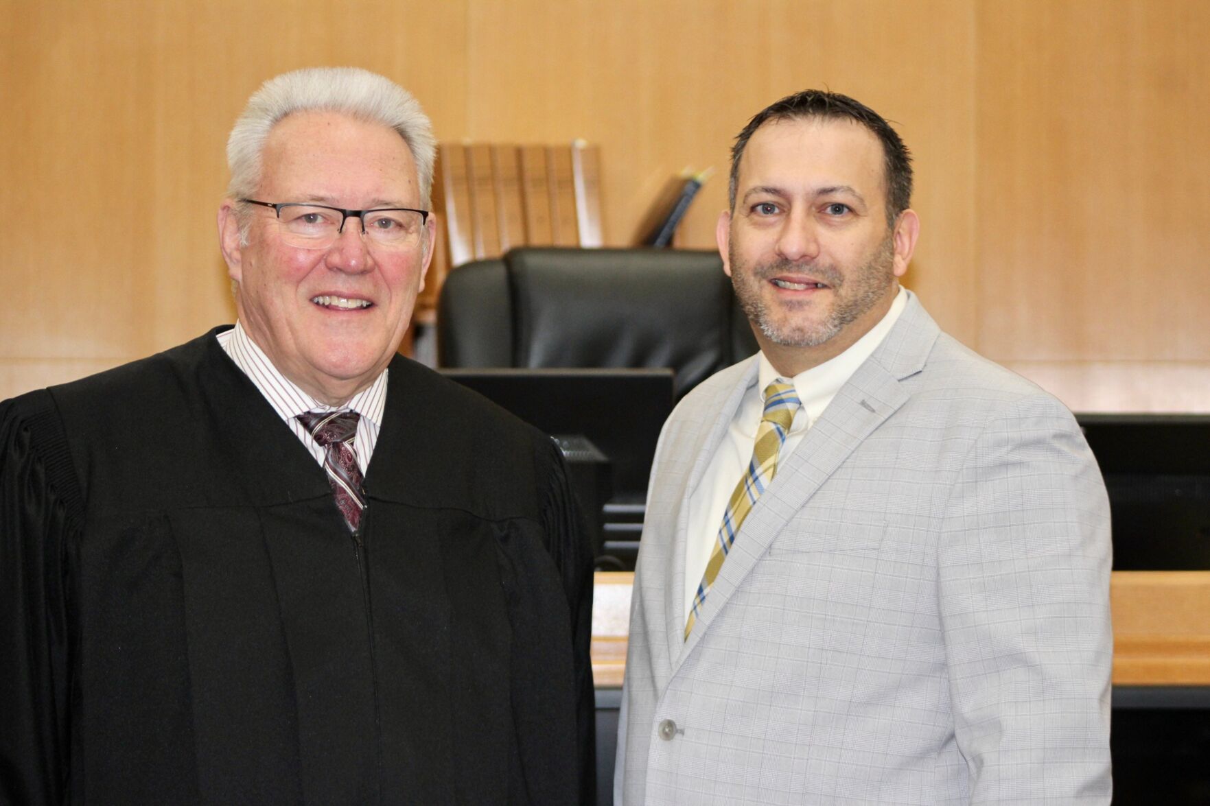 Chippewa County Judge James Isaacson swears in new and returning elected officials for Chippewa County