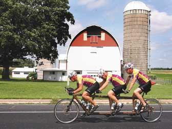 Three man online bike