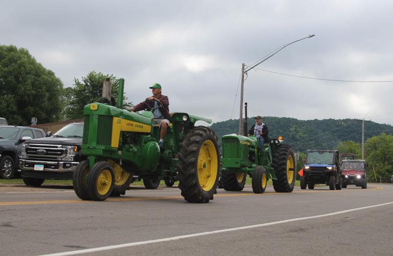 Sole Burner of Chaseburg's Tractor Ride for Cancer draws about 50 vehicles