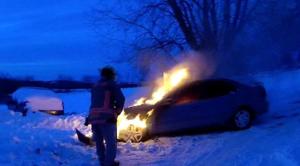 No injuries after vehicle fire in rural Viroqua