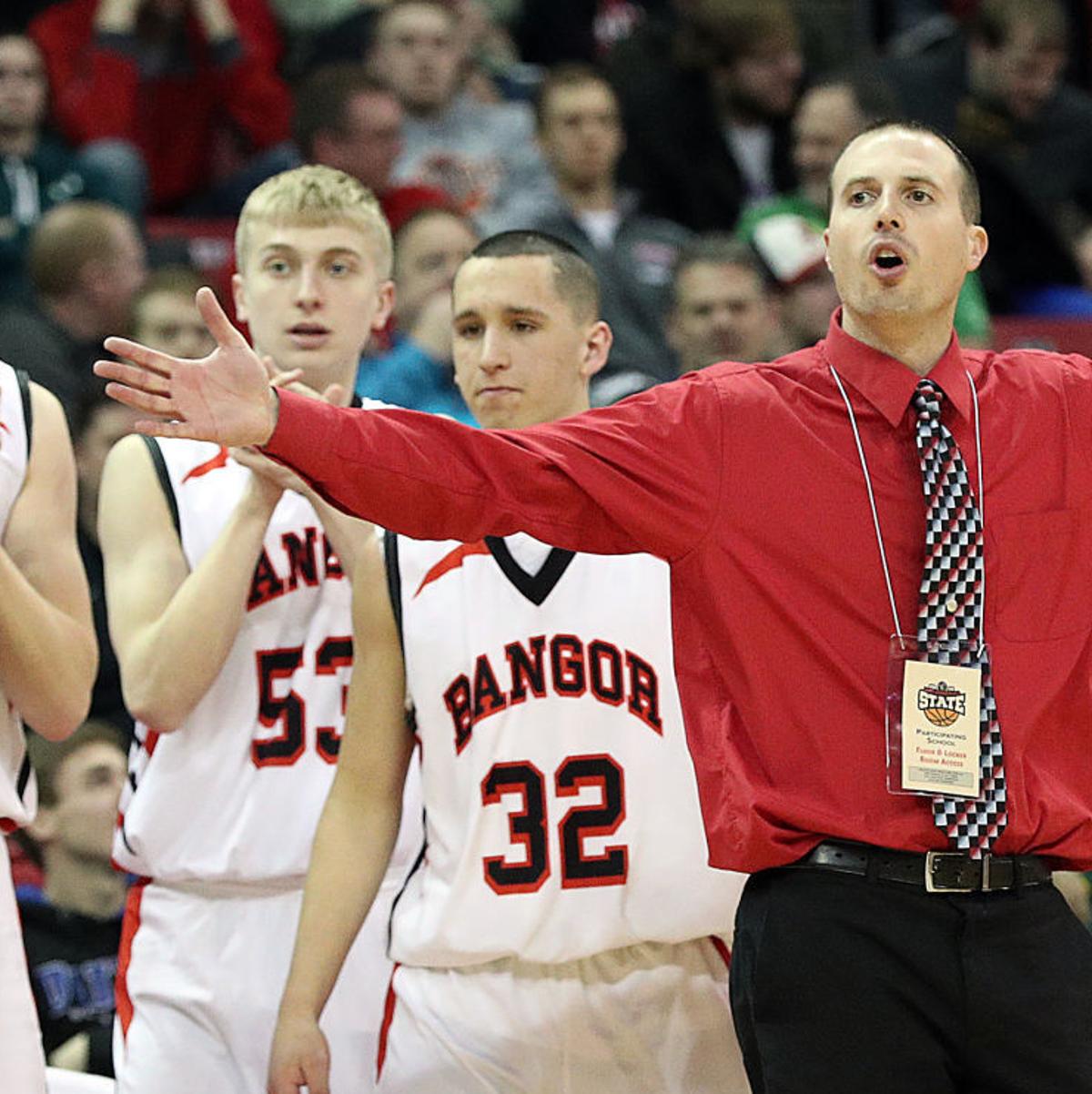 La Crosse Tribune Boys Basketball Coach Of Year Jordan Laufenberg Of Bangor High School Preps Lacrossetribune Com