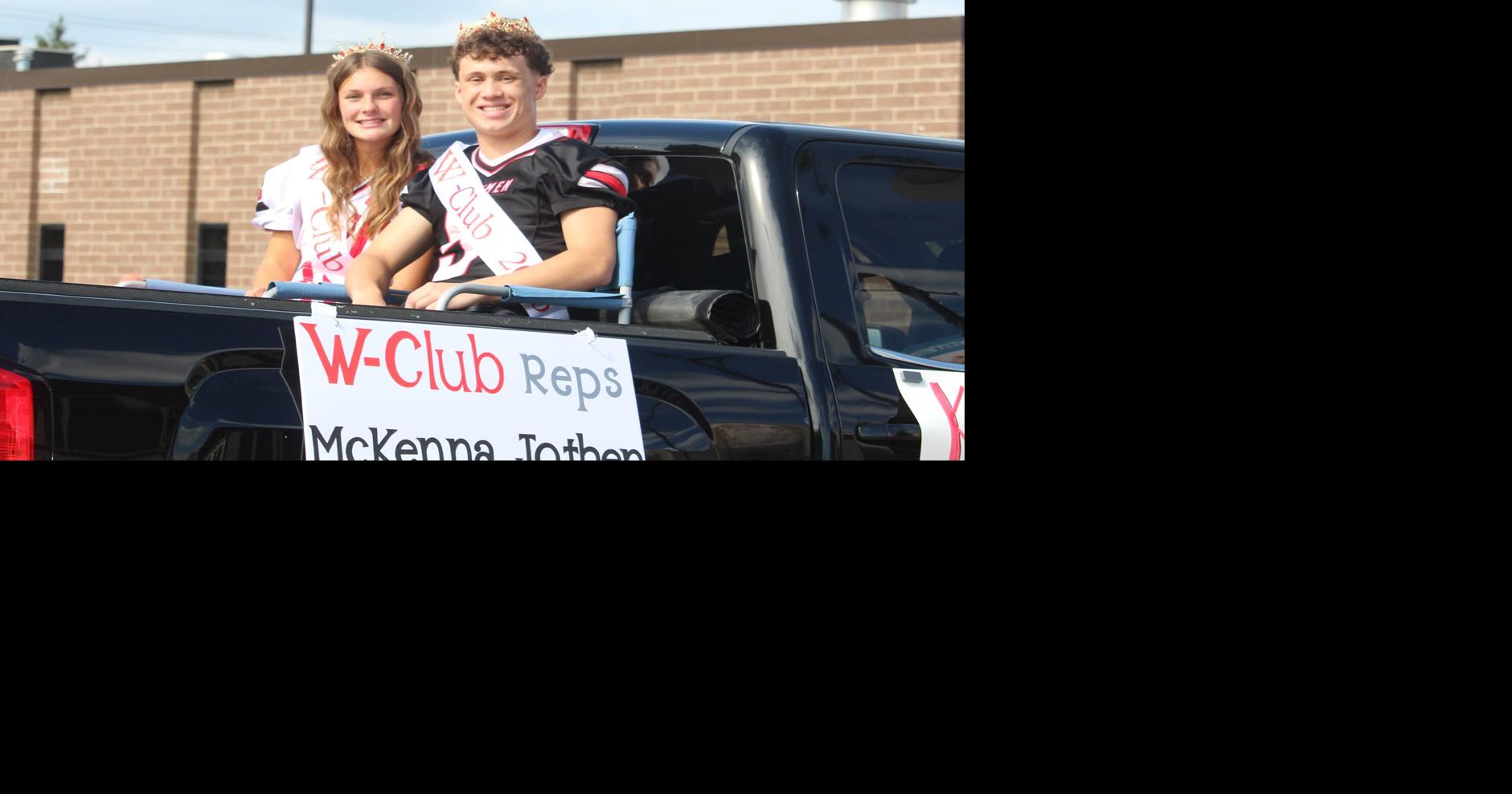 Westby homecoming king and queen