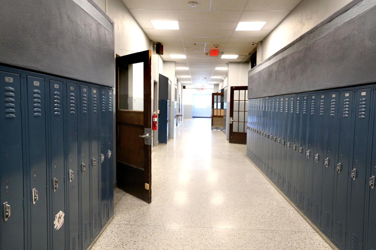 Roosevelt School Apartments lockers