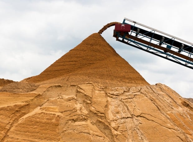 Frac sand