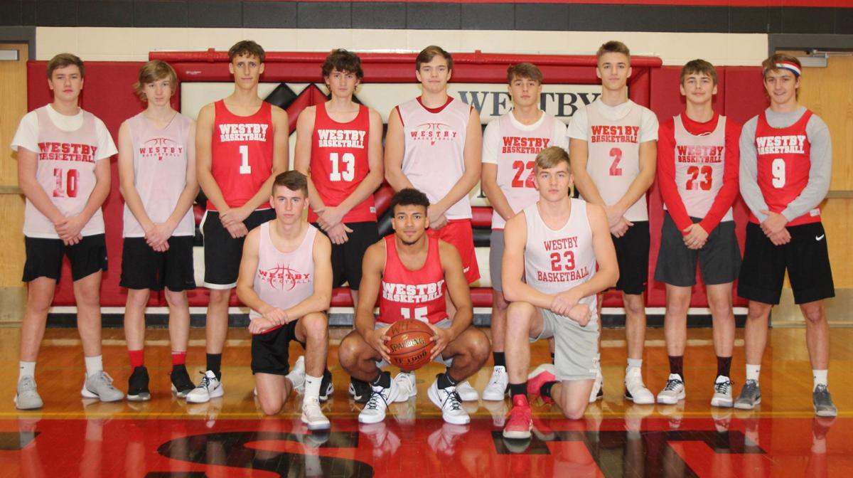 Westby High School boys basketball team 2019