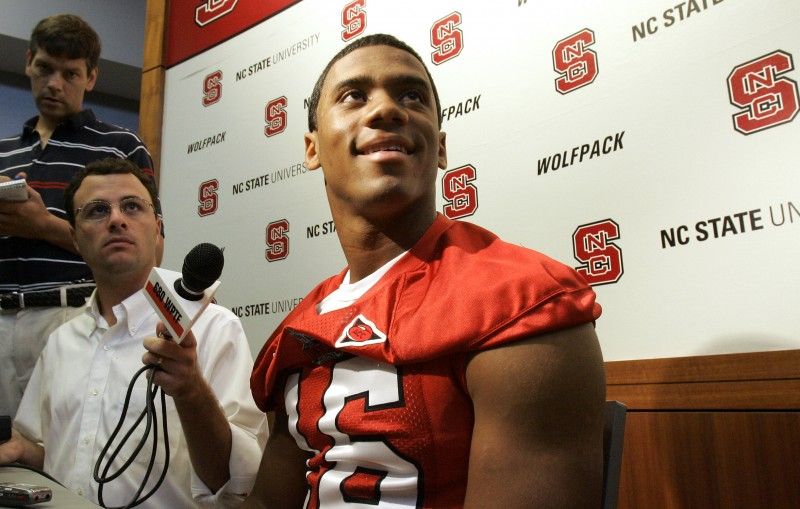 Russell wilson on sale nc state jersey