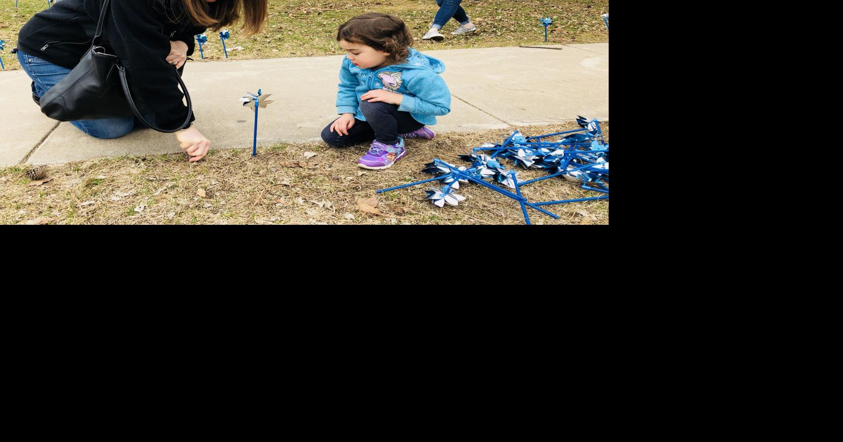 1,000 pinwheels planted in Riverside Park in recognition of Child Abuse ...